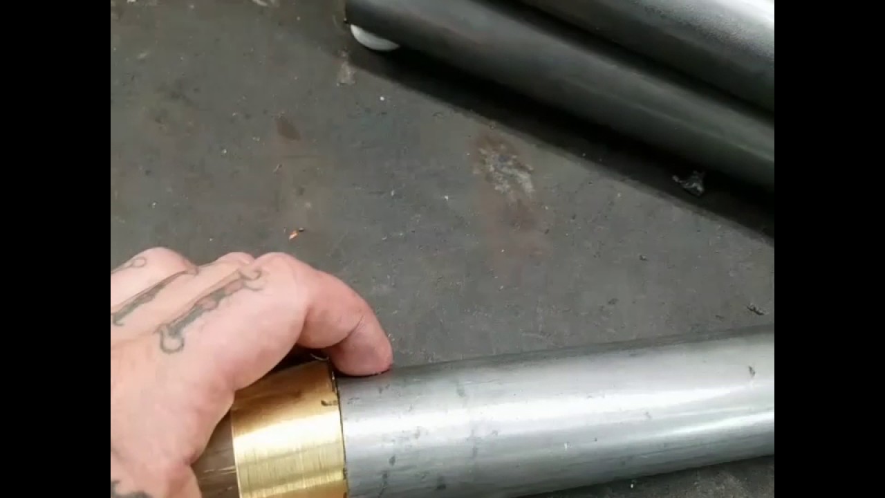 Brass exhaust tips YouTube