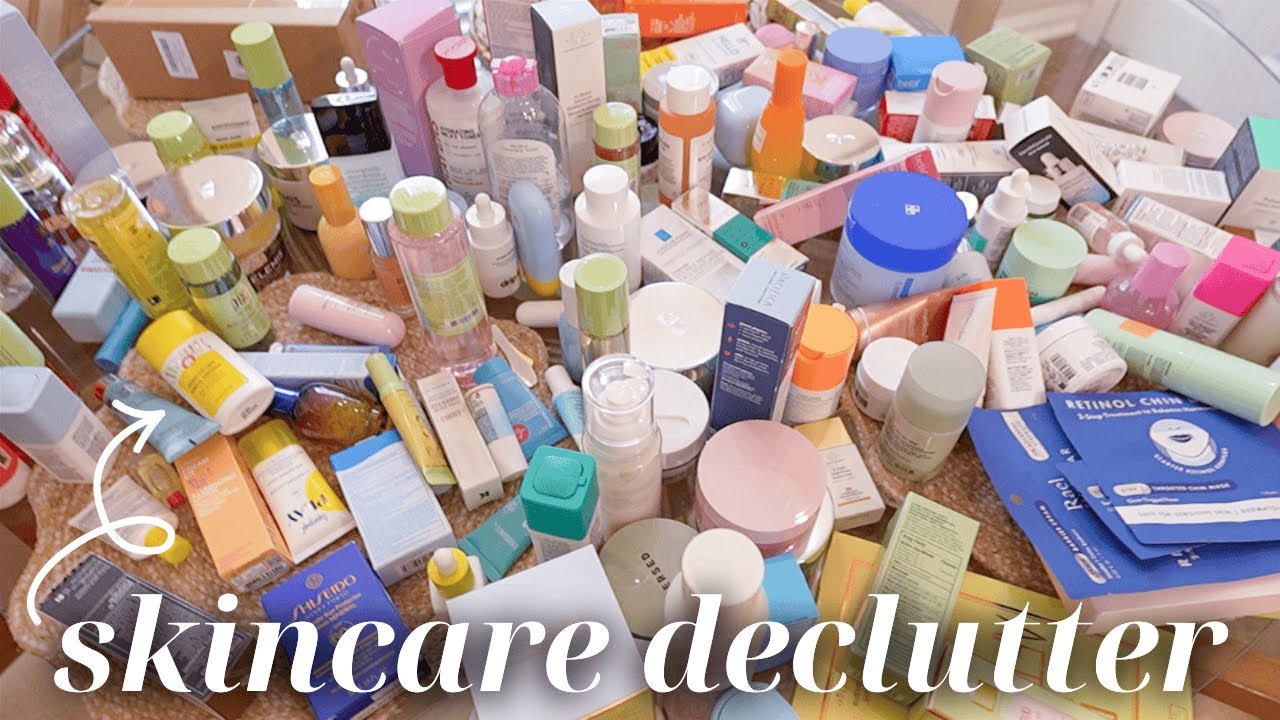 *HUGE* skincare collection declutter! 2025 | vlogmas day 8