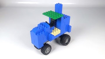 Lego Tractor (001) Building Instructions - LEGO Classic How To Build - DIY