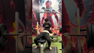 Day-13 Strength training of bench press to lift 130kg at the end of the year🚀 #benchpress