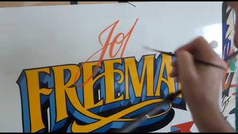 Signwriting by John King