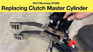 Replacing Clutch Master Cylinder on the Mustang
