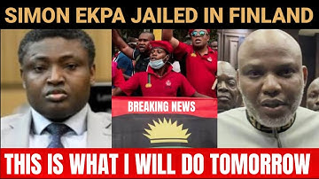 Nnamdi Kanu Finally React to Simon Ekpa Sentence – Nigerians No Fit Keep Quiet!