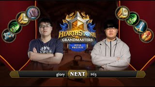glory vs Hi3 | 2021 Hearthstone Grandmasters Asia-Pacific | Decider | Season 1 | Week 2