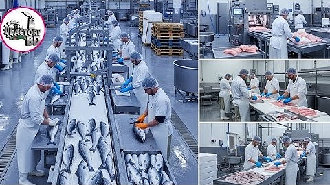Inside the Modern Fish Processing Factory – How Fresh Fish is Cleaned and Packed | The Factory BD