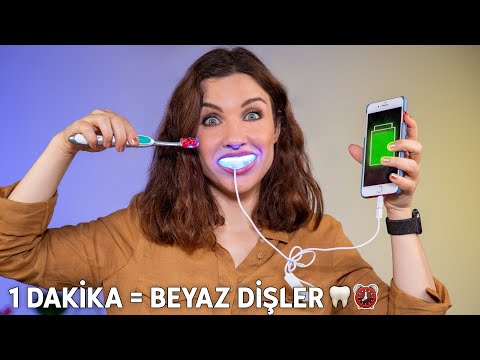 TELEFONDAN DİŞ BEYAZLATMA | ANINDA BEYAZLATAN İLGİNÇ ÜRÜNLER 🦷