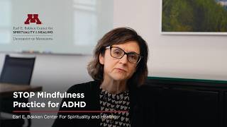 STOP Mindfulness Practice for ADHD
