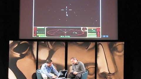 David Braben shows us his 1337 Elite skillz