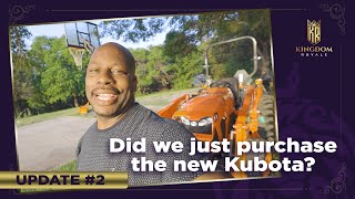 New Kubota L3302 Tractor Review for 20-Acre Land at Kingdom Royale | Features & First Ride
