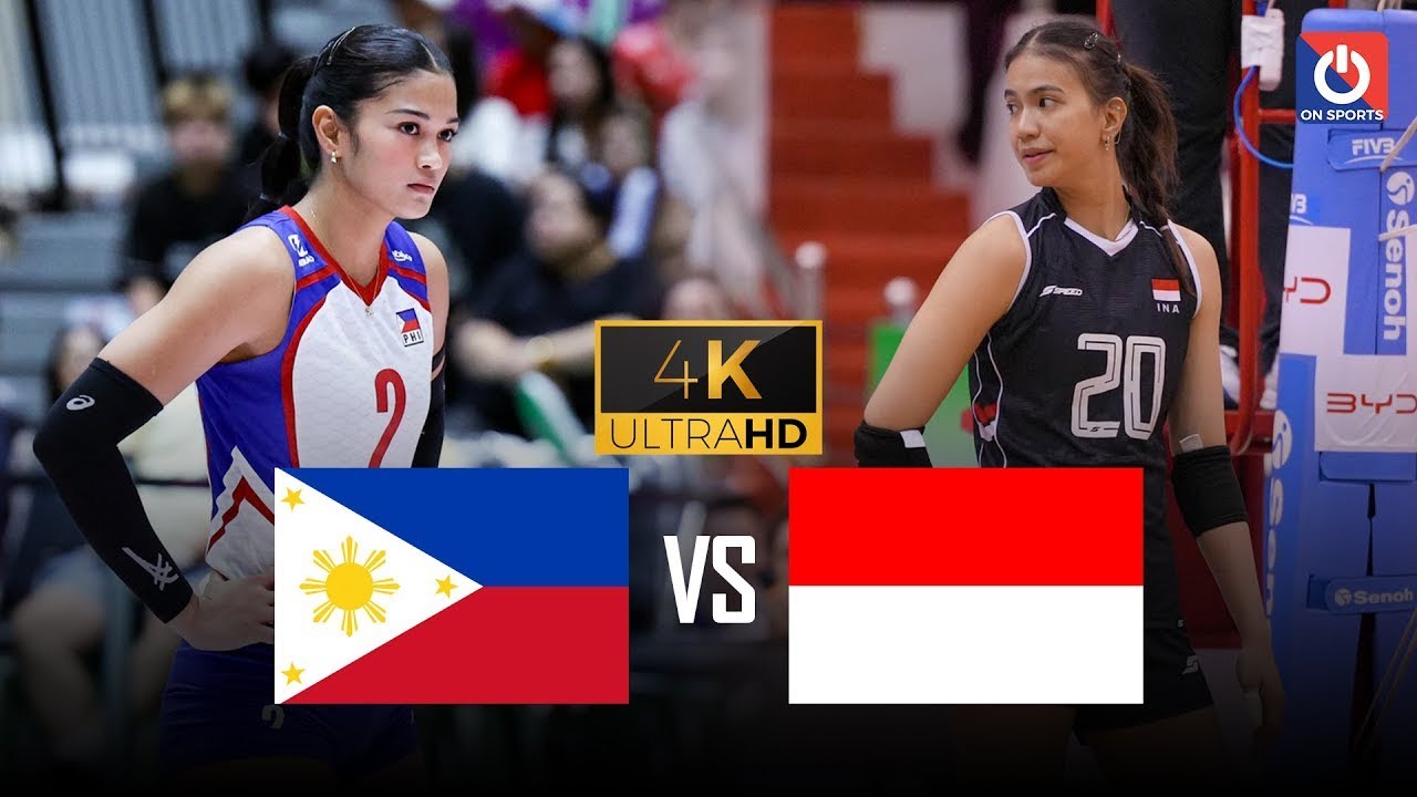 Full 4K | PHILIPPINES vs INDONESIA | Fifi Sharma vs. Shella Bernadetha so tài phụ công