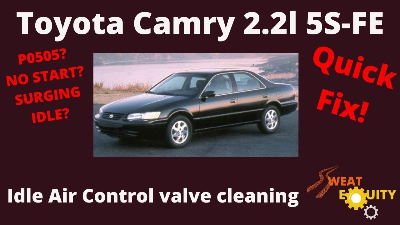 92-01 TOYOTA CAMRY НЕ ЗАВОДИТСЯ: БЫСТРОЕ УСТРАНЕНИЕ ПРОБЛЕМЫ. Очистка клапана холостого хода.