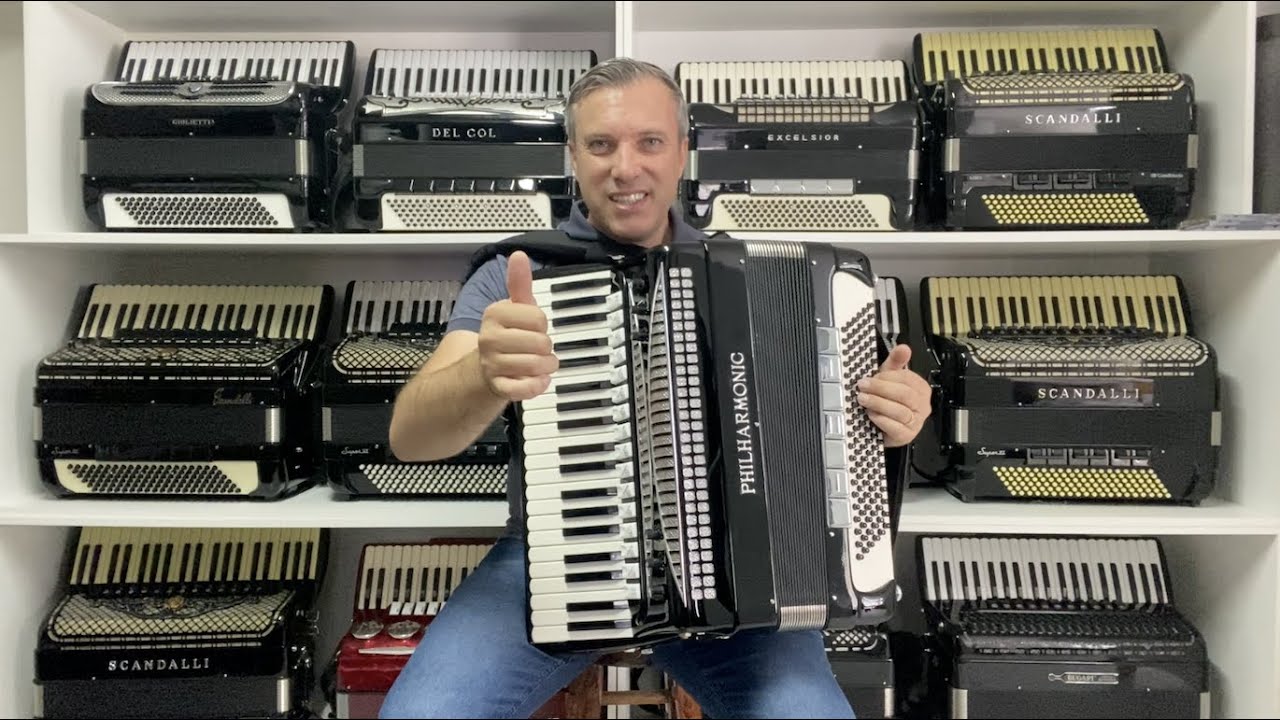 Acordeon Philharmonic Cassoto Duplo 48,5 cm - Jeferson Oliveira