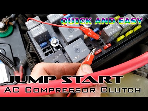 How to Jump AC Compressor Clutch Correctly
