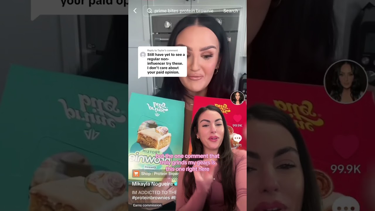 Protein brownies spark unexpected debate! 