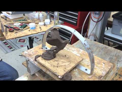 How To Make a Bronze Sculpture  Desk Buddies  Part 1