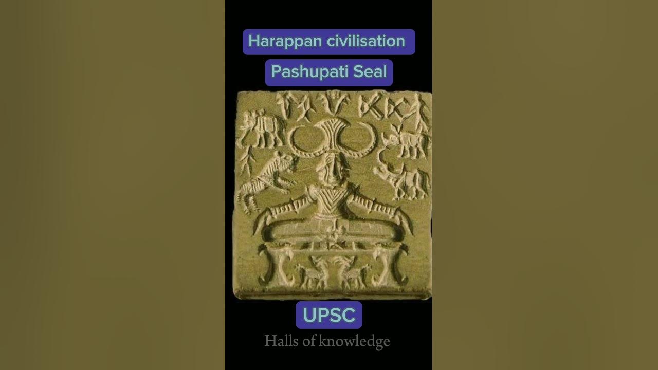 pashupati-seal-of-harappan-civilisation-indian-art-and-culture-series