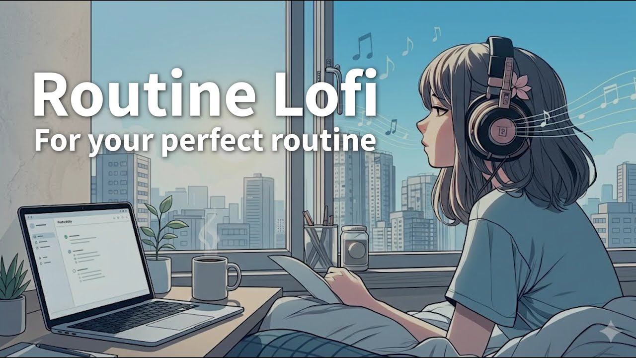 오늘 하루 갓생 확정😎 지금부터 시작하는 집중 루틴 | Routine Lofi