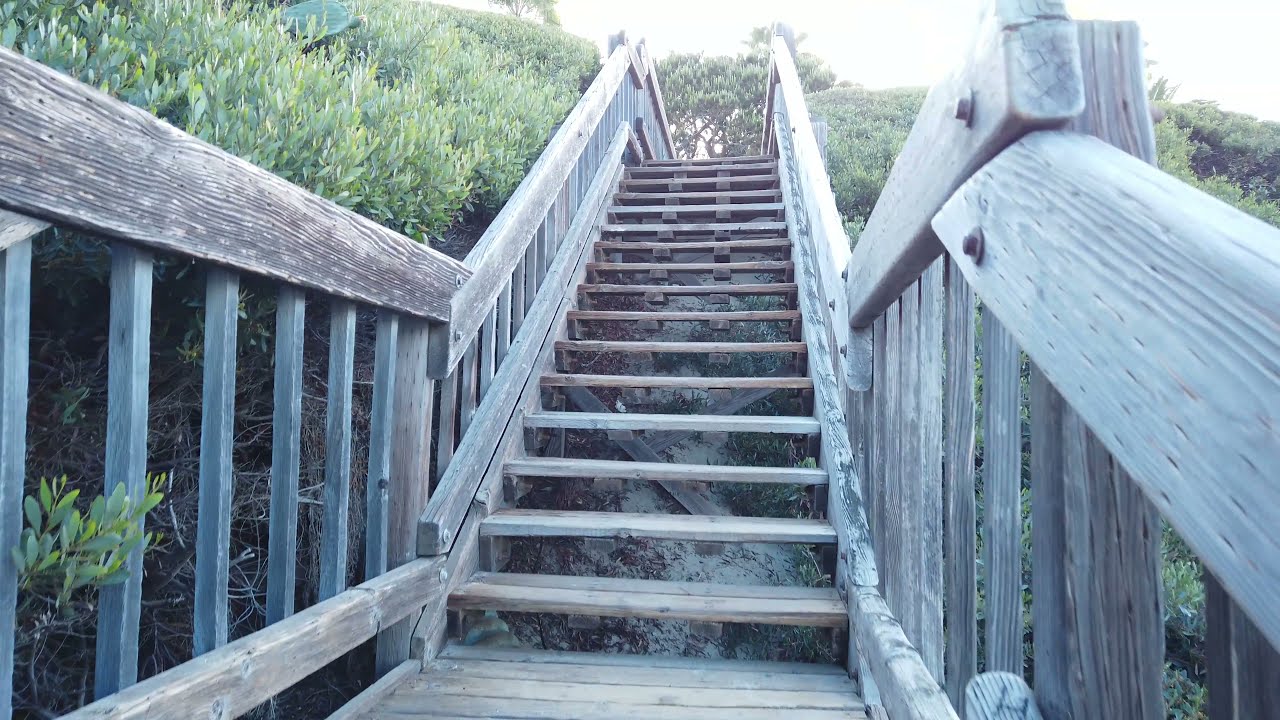 Treasure Island Beach CA, Beach walk