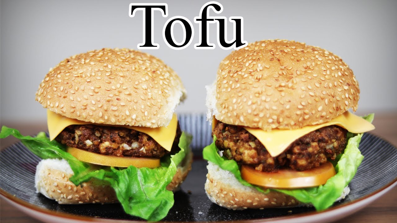 How to make tofu taste good | TOFU BURGER recipe