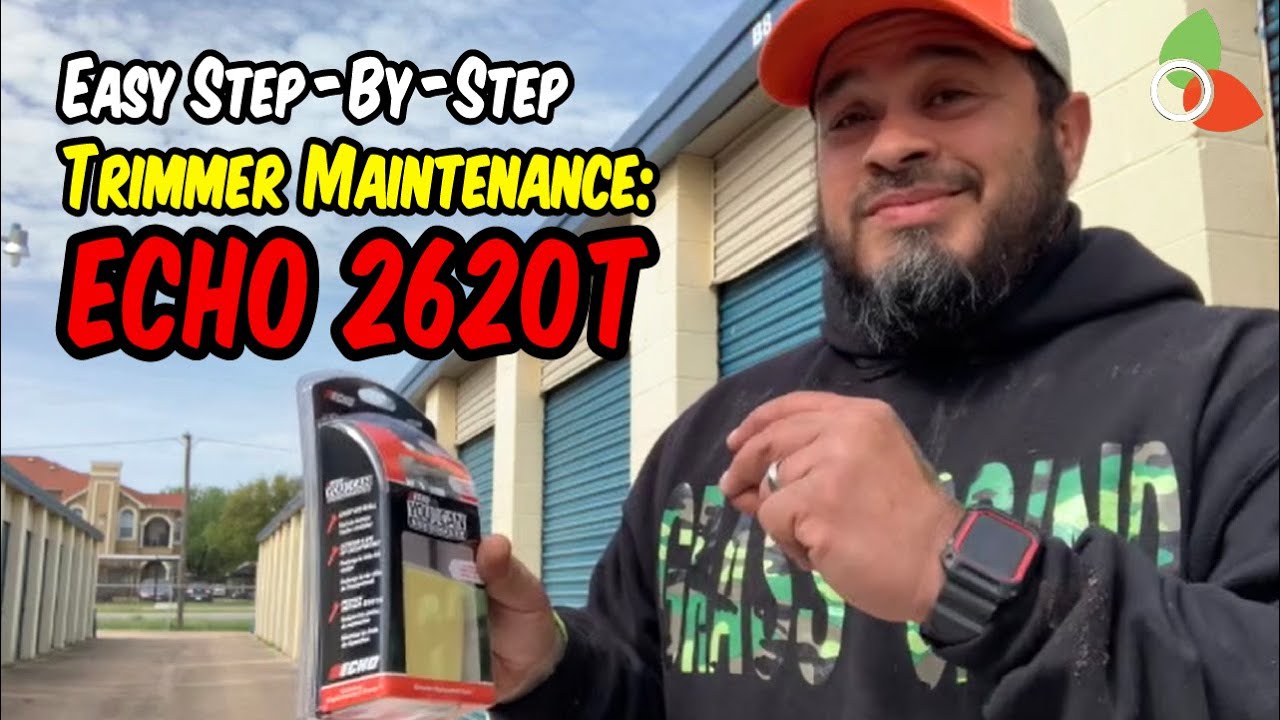 Easy Step-By-Step Trimmer Maintenance: ECHO 2620T