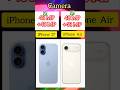iPhone 17 vs iPhone Air Review🔥 | Best Smartphone under 40000 | New Mobile in September 2025