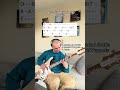 Top 5 Guitar Riffs To Play On Bass #basscover #bass #bassguitar #cover #metallica #systemofadown
