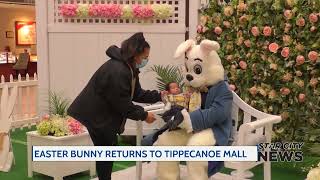 Easter Bunny Arrives at Tippecanoe Mall