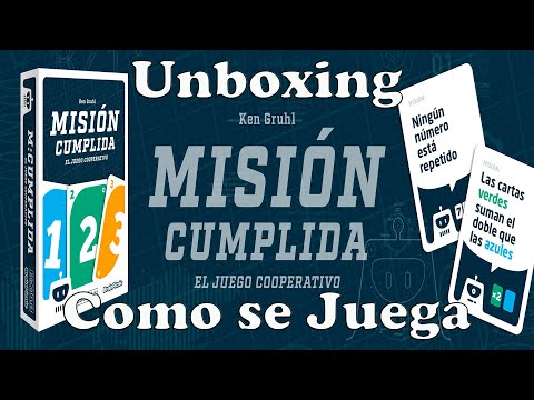 Misión Cumplida #1 | Unboxing y el Como se Juega