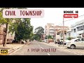 Rourkela  4k drive  a posh locality of town  civil township