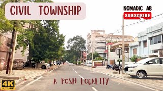Rourkela : [4K] Drive | A Posh Locality of Town | Civil Township