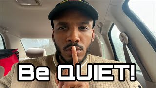 Real wealth is stealth, and Y&#39;all are too LOUD! &amp; Broke...