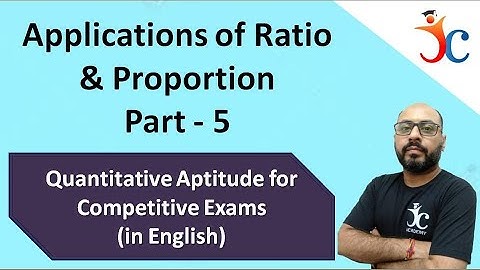 Applications of Ratio And Proportion For IBPS PO 2020 | Part-5 | Quantitative Aptitude In English