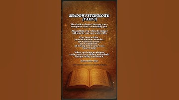 Shadow Psychology (Part 3) — What Controls You When You’re Not Aware
