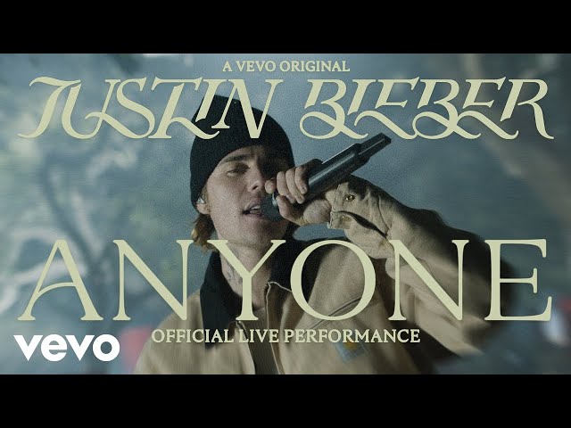 Justin Bieber - Anyone (Official Live Performance) | Vevo class=