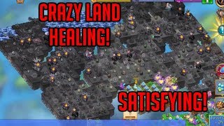 Crazy Land Healing *SATISFYING* | Merge Dragons
