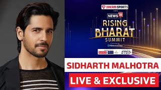 Sidharth Malhotra At News18 Rising Bharat Summit 2024 | Sidharth Malhotra Live And Exclusive | N18L