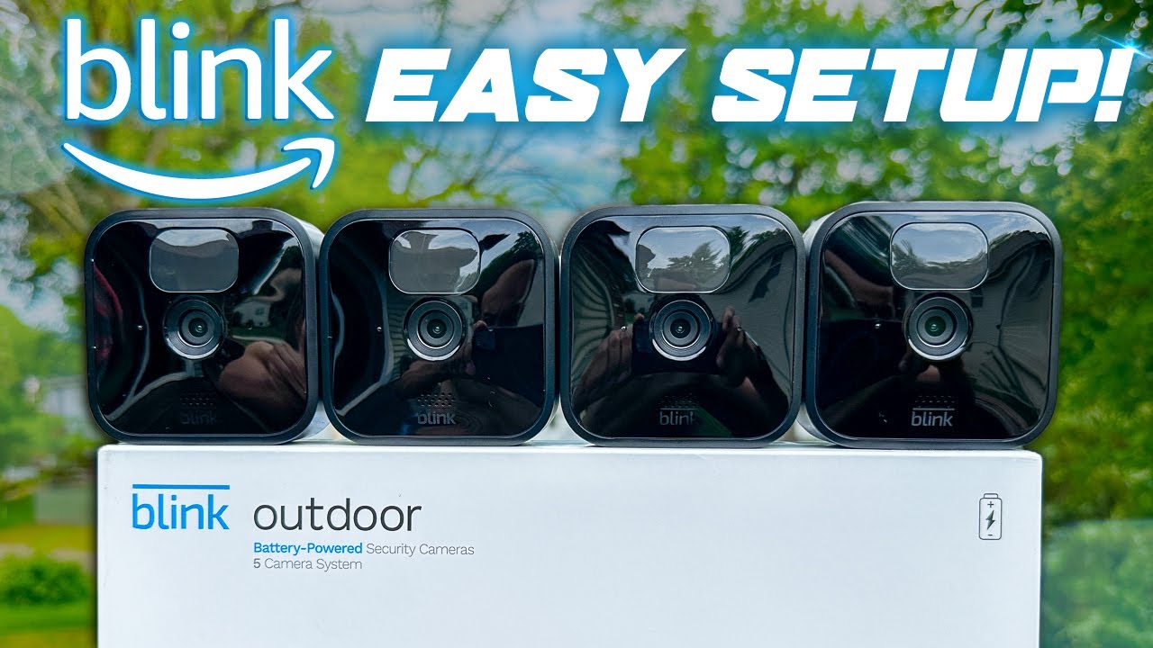 All-new 2020 Blink Outdoor wireless Security Camera System - 5 Camera kit