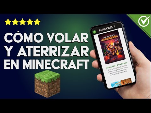 ¿Cómo volar y aterrizar en MINECRAFT? - Modo creativo y supervivencia