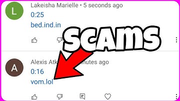 Youtube Spam Comment Bots Are Out of Hand - vom.lol, vas.gen.in, and cam sites