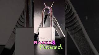 Master Lock No. 570 - Raked &amp; Picked In Less Than 60 Seconds #lockpicking #locksport #masterlock