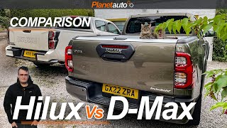 Pickup Comparison Hilux Vs DMax