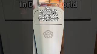 Talking Trash Can??