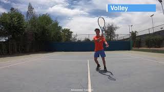Video College Tennis Recruitment Alexander Castillo
