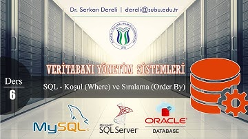 SQLServer - Ders - 06 - Sorgular kosul (where) ve sıralama (order by)