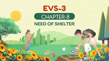 CHAPTER-8 | CLASS-3 | EVS | NEED OF SHELTER | PRAKASH GLOBAL EXIM | ‪@TinTinTV900