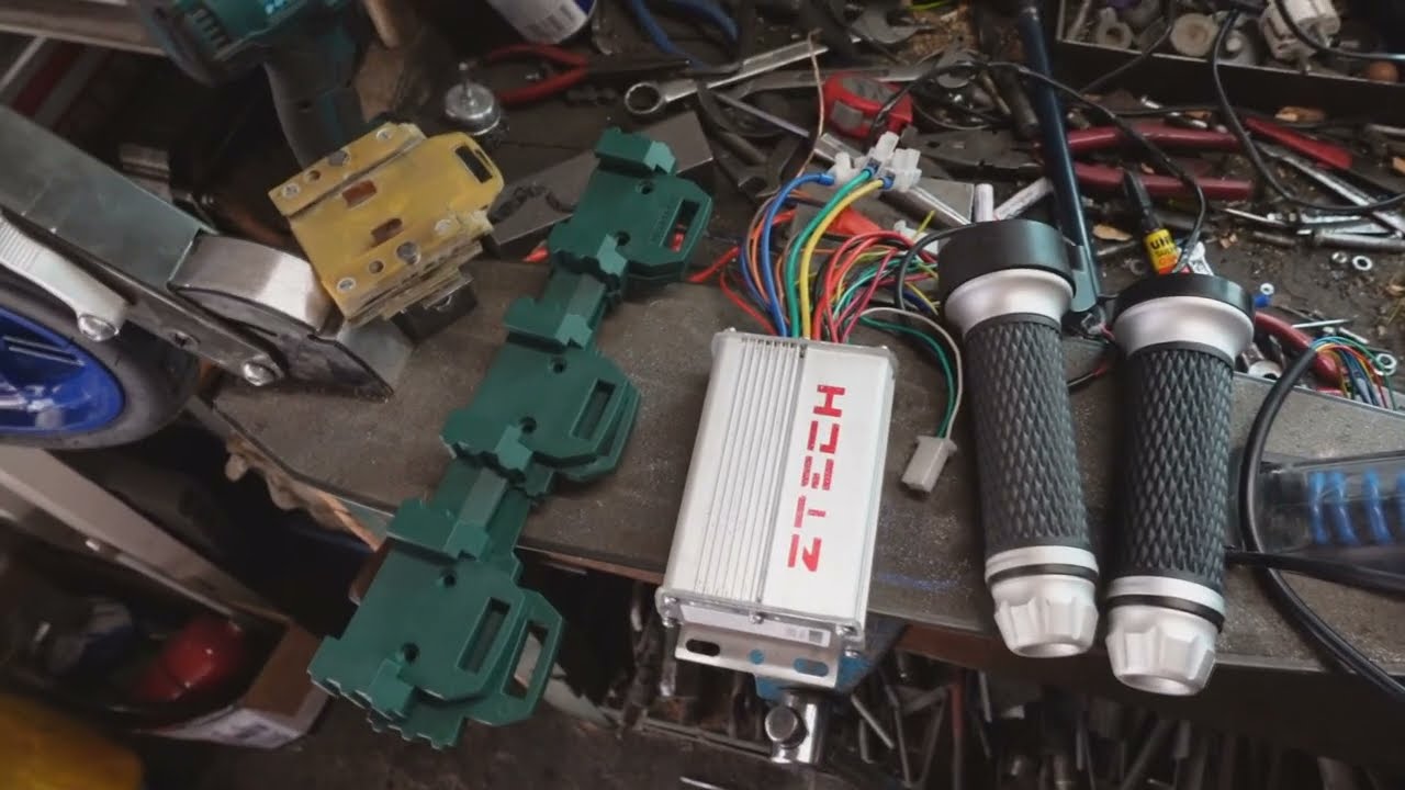 Elektromos roller házilag 8.rész: Az új elektronika