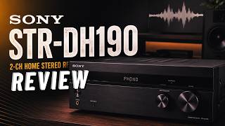 Sony STR-DH190 Review: The Best Budget Stereo Receiver!