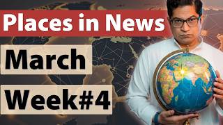 Geography Top 10 Places In News March Week 4 Upsc Prelims Current Affairs - Yaoundé To Jewar