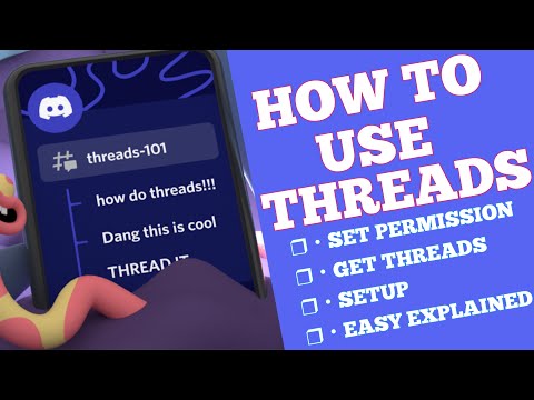 Discord Threads | How To Get, Create, Give Permission, Setup | Everything Explained | New Features.