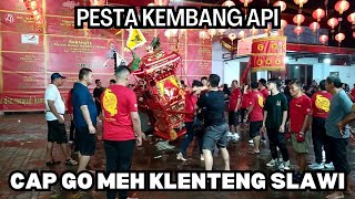 Download lagu CAP GO MEH CELEBRATION FIREWORKS PARTY AT HOK IE KIONG TEMPLE, SLAWI 2024